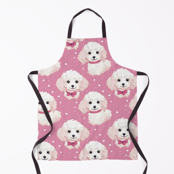 Item preview, Cute poochon with pink background designed and sold by Trendy-Artistry.