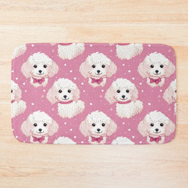 Item preview, Cute poochon with pink background designed and sold by Trendy-Artistry.