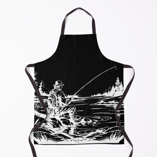 Item preview, Fisherman White Print designed and sold by SteadyRolling.