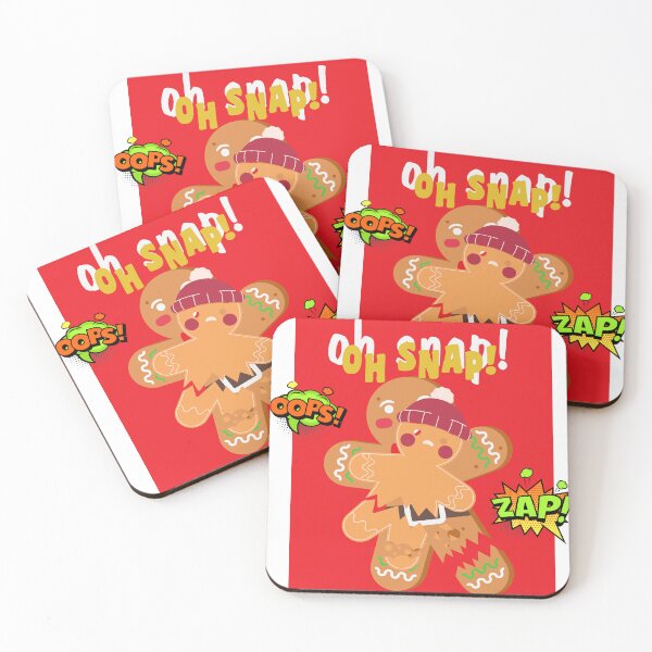 Item preview, Oh Snap Christmas Gingerbread designed and sold by HAPPICHEST.