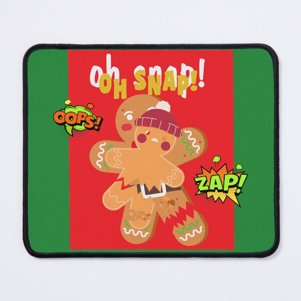 Item preview, Oh Snap Christmas Gingerbread designed and sold by HAPPICHEST.