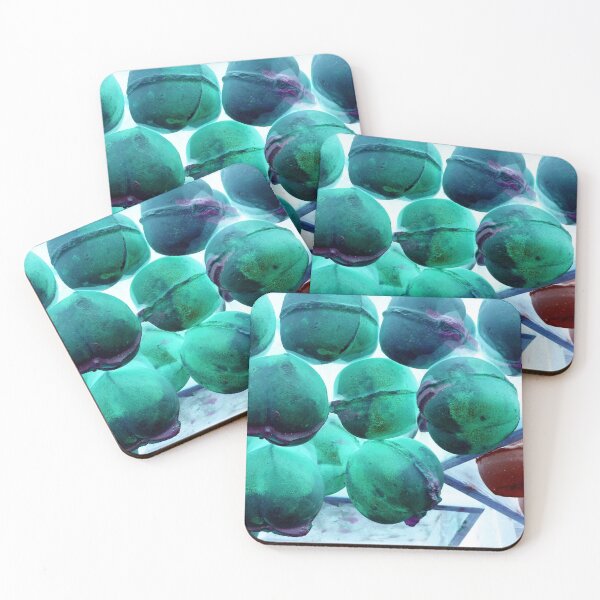 Item preview, Green, blue and red spherical shapes. designed and sold by Bradipino.