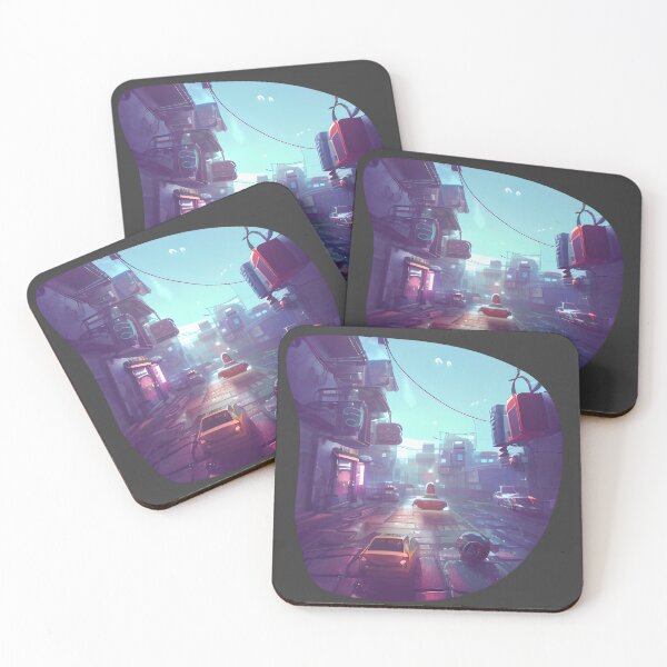 Item preview, Cyberpunk Street Scene 2 designed and sold by Chubuter.