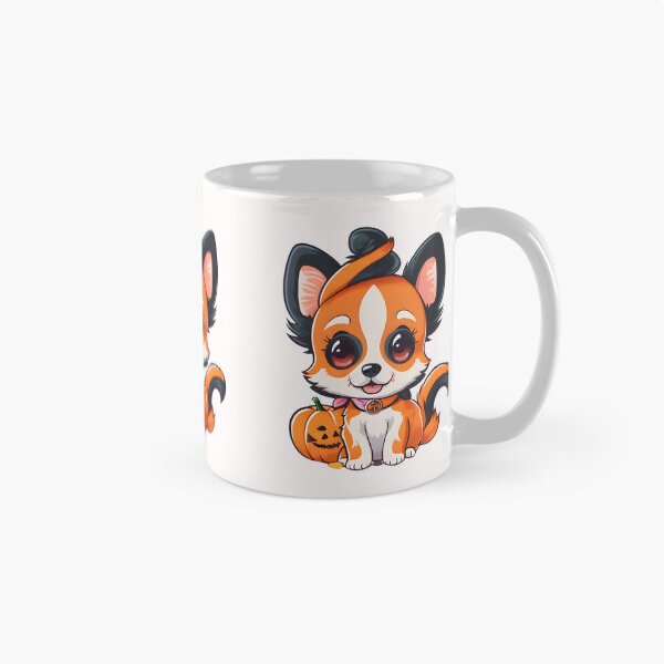 Item preview, Seductive Halloween Puppy and Pumpkin designed and sold by BloomCatB.