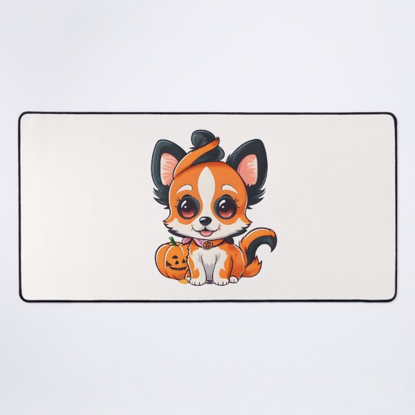 Item preview, Seductive Halloween Puppy and Pumpkin designed and sold by BloomCatB.