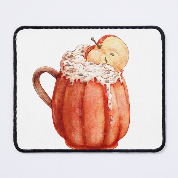 Item preview, Watercolor pumpkin latte designed and sold by natinart.