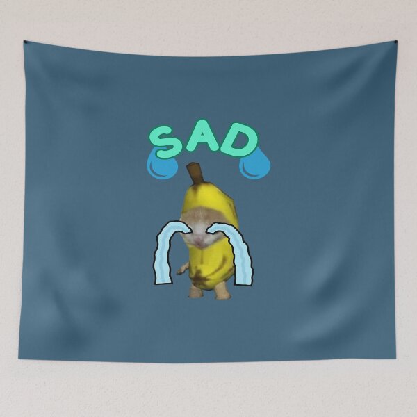 Item preview, sad banana cat    designed and sold by KalSneddon.