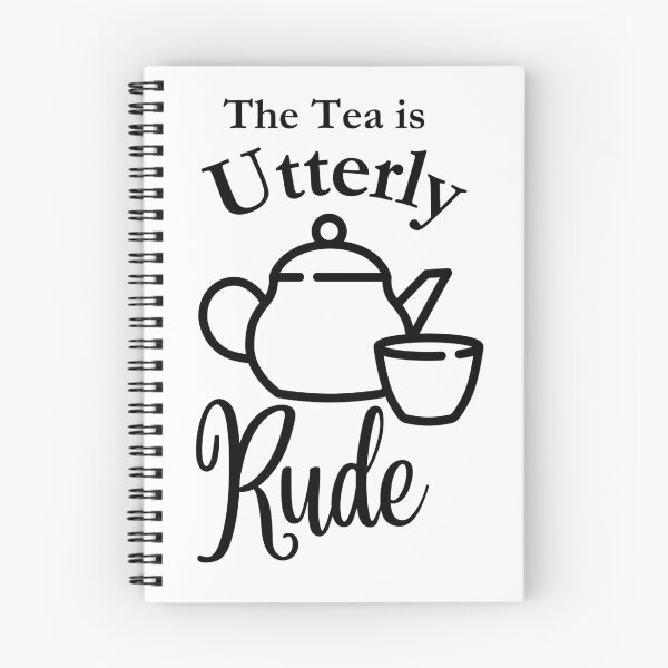 Item preview, The Tea is Utterly Rude designed and sold by JawsomeCreates.