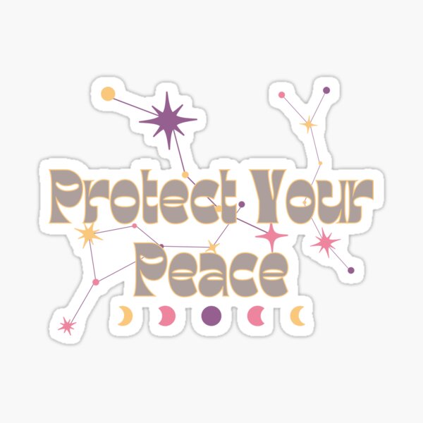 Item preview, Protect Your Peace designed and sold by bri-creative.