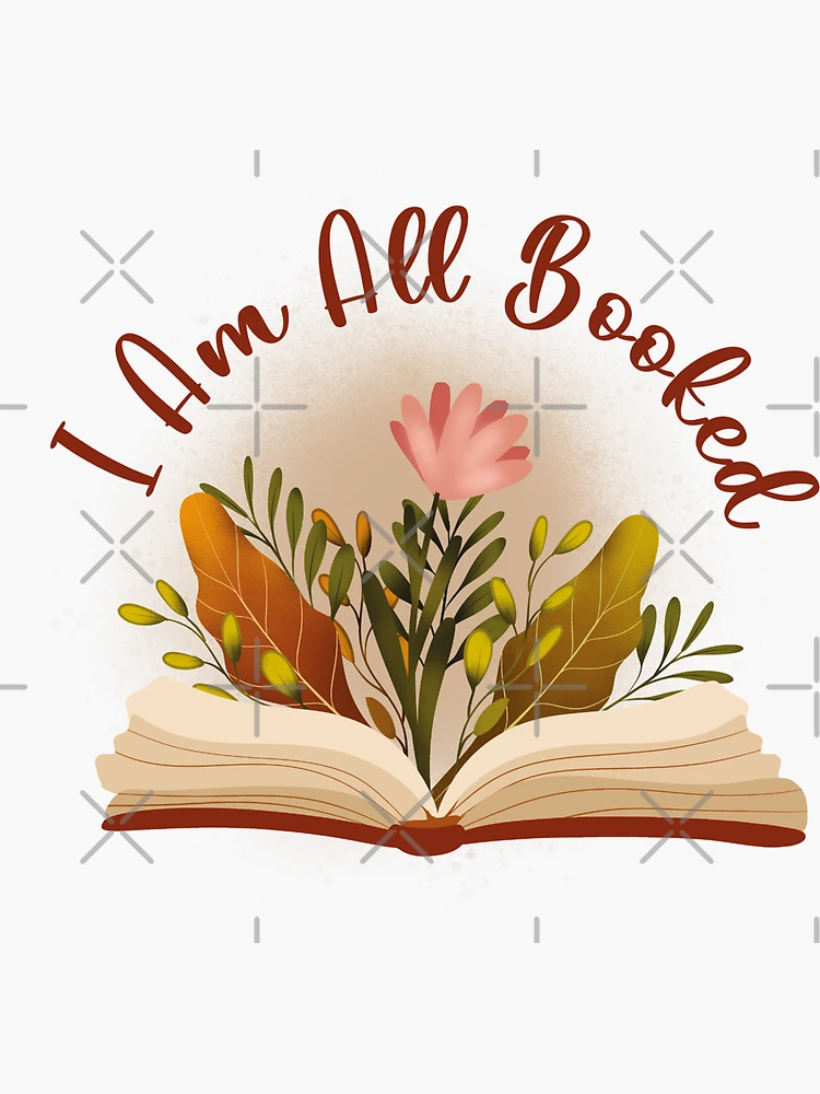 I'm an open book quote meme Sticker by Agapeart111