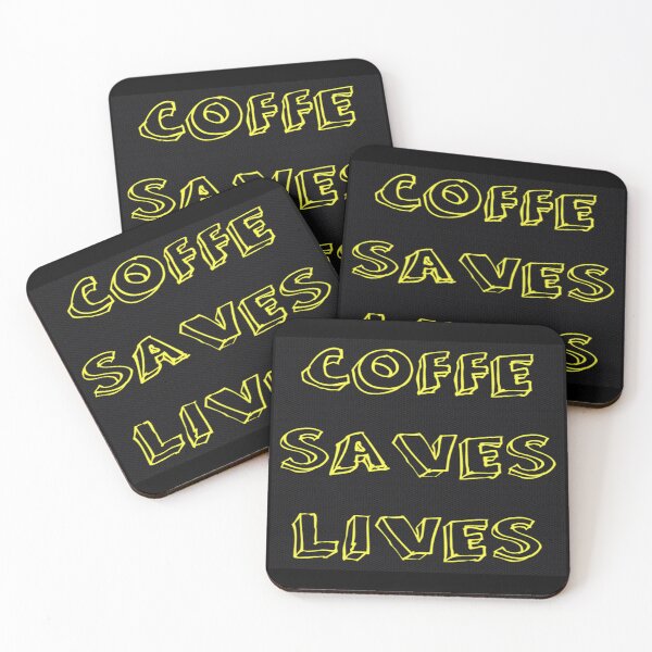 Item preview, COFFE SAVES LIVES designed and sold by Kristijan Gregoric.