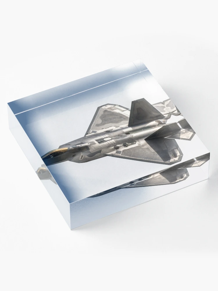 Thumbnail 4 of 5, Acrylic Block, F22 - Raptor designed and sold by Mike Rivett.