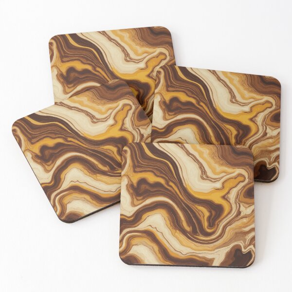 Item preview, Honey Onyx Marble  designed and sold by AFJ-Creative.