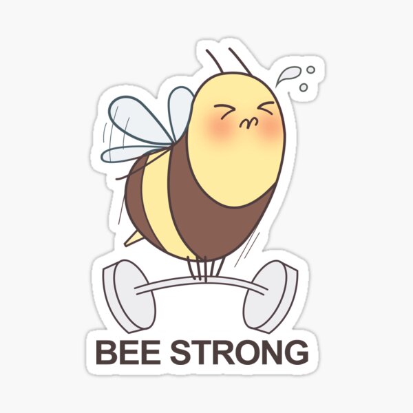 Item preview, Bee Strong designed and sold by CuteByDesign.