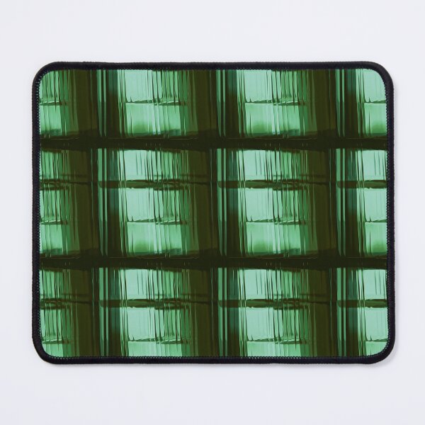 Item preview, Fresh Elegance: Green Glass Elegant Pattern designed and sold by Noorkin.