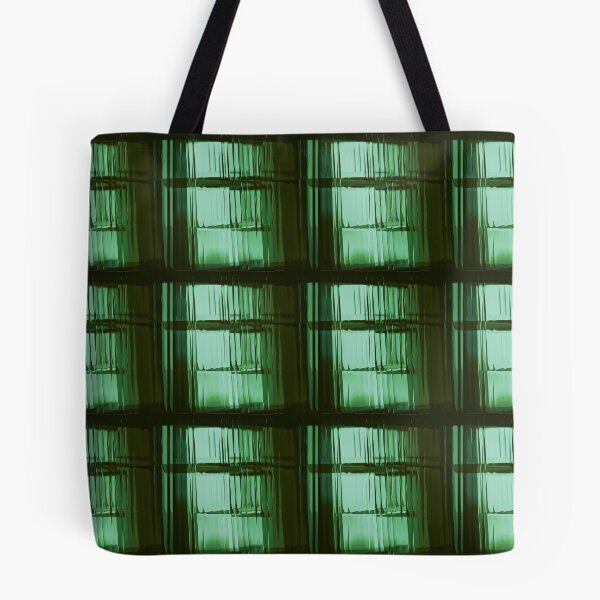 Item preview, Fresh Elegance: Green Glass Elegant Pattern  designed and sold by Noorkin.