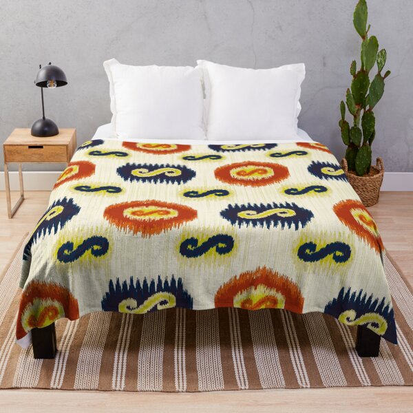 Item preview, Ethnic Print | Traditional | Ikat print - with beautiful colors designed and sold by RSDigitalPrintDesign.