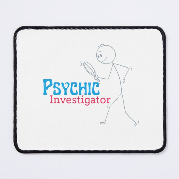 Item preview, Psychic Investigator ( stickman - cute) designed and sold by WithAngela.