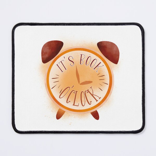 Item preview, Cute "It's Book O'clock" design for book lovers designed and sold by javajossi.