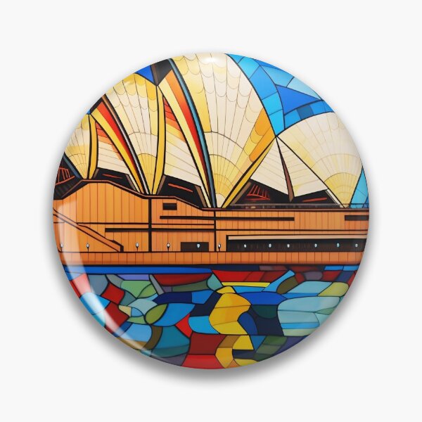 Item preview, The Sydney Opera House, Australia, Blue, AI Generated Art - A Distinctive Masterpiece of 20th Century Architecture  designed and sold by studioSharonKay.