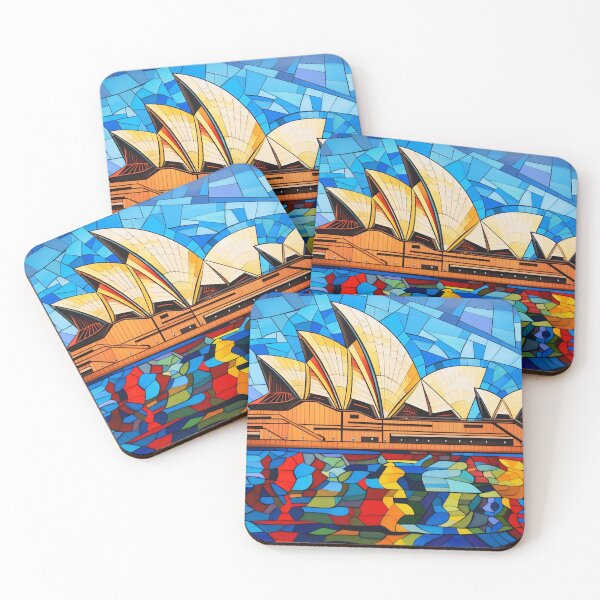 Item preview, The Sydney Opera House, Australia, Blue, AI Generated Art - A Distinctive Masterpiece of 20th Century Architecture  designed and sold by studioSharonKay.