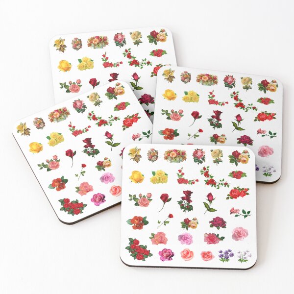 Item preview, All the Pretty Little Flowers Roses Violets  designed and sold by CheriesArt.