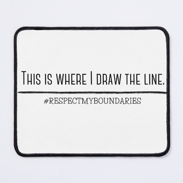 Item preview, Respect My Boundaries designed and sold by bri-creative.