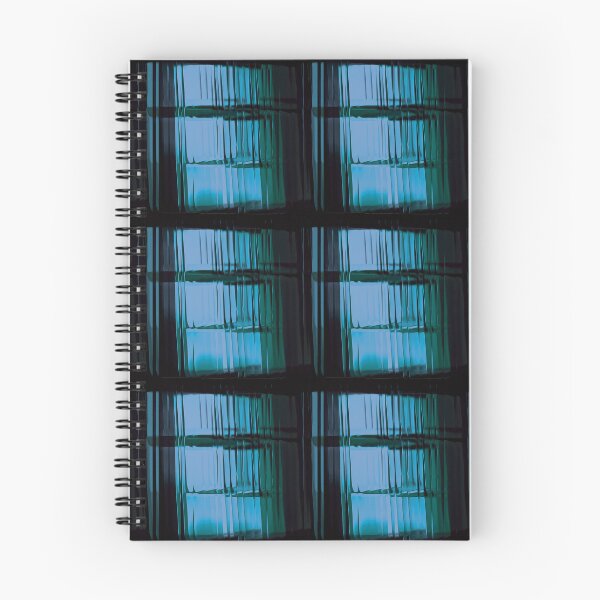 Item preview, Azure Elegance: Blue Glass Elegant Pattern  designed and sold by Noorkin.