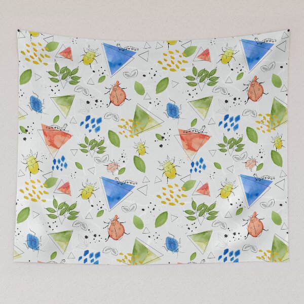 Item preview, Watercolour creepy crawlies designed and sold by Linziloop.