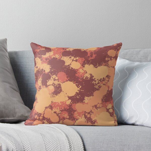 Item preview, Abstract splatter grunge design in autumn colors designed and sold by PoppyPattern.