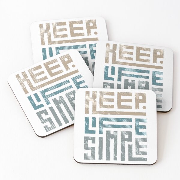 Item preview, Keep Life Simple designed and sold by ChenryConcepts.