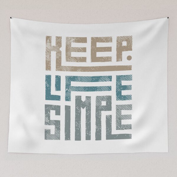 Item preview, Keep Life Simple designed and sold by ChenryConcepts.