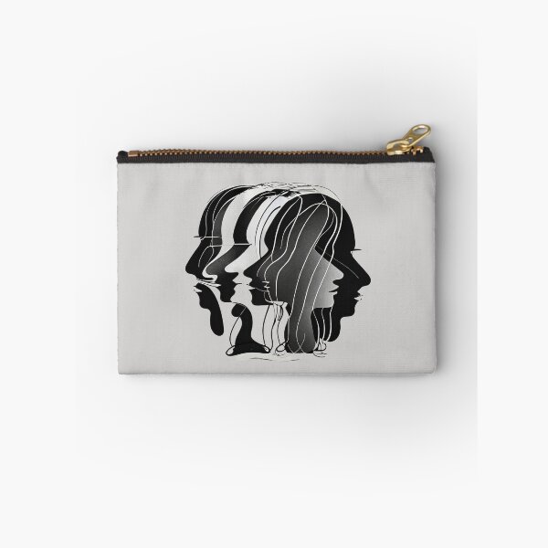 Item preview, Abstract Faces in Black and White designed and sold by sarabye.