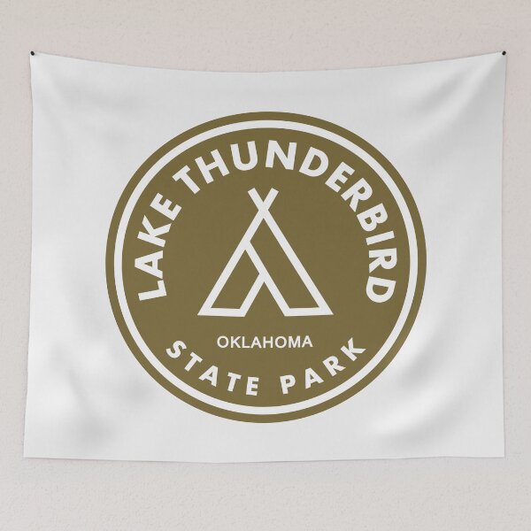 Item preview, Lake Thunderbird State Park Oklahoma Tent designed and sold by bivenart.