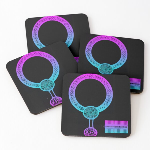 Item preview, Pictish Mirror and Comb designed and sold by CubingGenius.