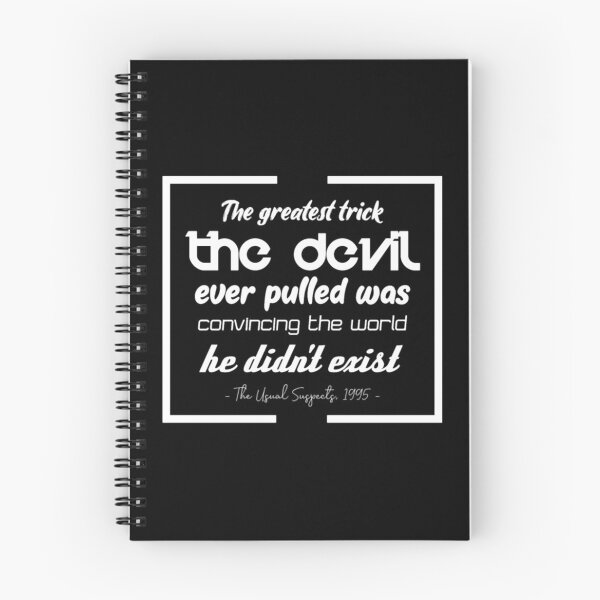 Item preview, Movie Quote Usual Suspect  	 designed and sold by eqovvdme10.