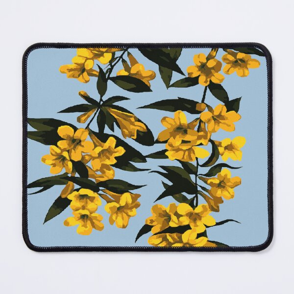 Item preview, Gelsemium Sempervirens Carolina Jasmine Blossom Vector designed and sold by taiche.