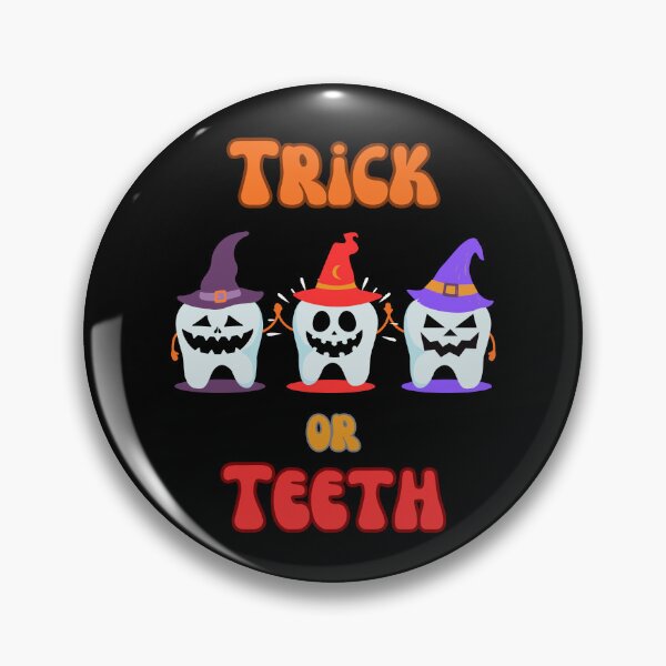 Item preview, Trick or Teeth Dentist Themed Halloween designed and sold by PuralunaCreations.