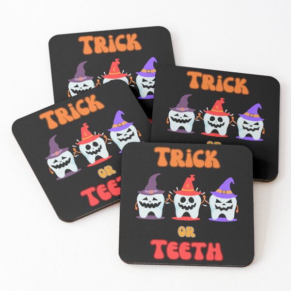 Item preview, Trick or Teeth Dentist Themed Halloween designed and sold by PuralunaCreations.