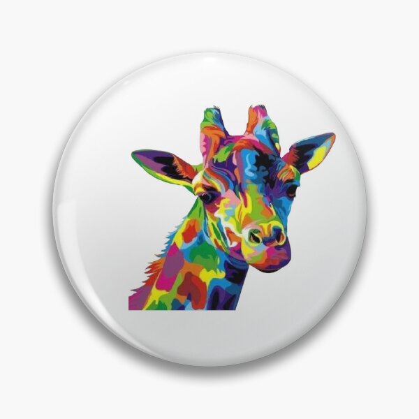 Item preview, Girafe avec tournesol Sticker designed and sold by Bad4Bear.
