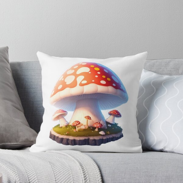 Item preview, Fantasy Mushroom Sticker: Cinematic 3D Vector Art with Whimsical Charm designed and sold by WASjourney.