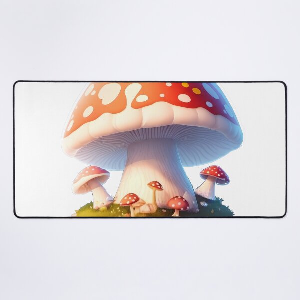 Item preview, Fantasy Mushroom Sticker: Cinematic 3D Vector Art with Whimsical Charm designed and sold by WASjourney.
