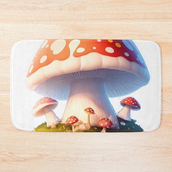 Item preview, Fantasy Mushroom Sticker: Cinematic 3D Vector Art with Whimsical Charm designed and sold by WASjourney.