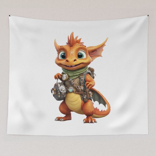Item preview, Little Dragon designed and sold by Greta Lobodzinska.