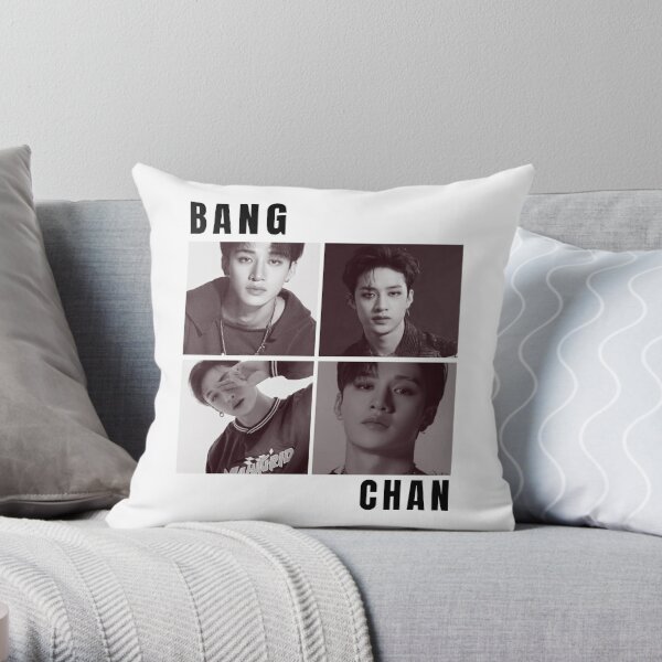 Stray Kids Pillow Covers Decor Home Bang Chan Modern Cushion Cover Car  Pillowcase 3D Printing Custom Throw Pillows