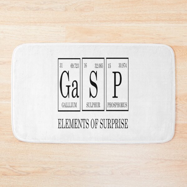 Item preview, Gasp Periodic Table  designed and sold by raineOn.