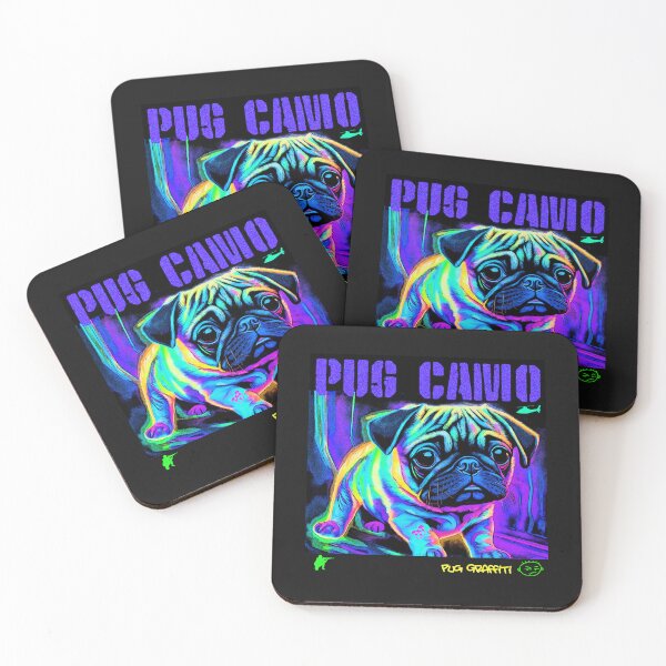 Item preview, Pug Camo 5 designed and sold by RedBluffTraders.
