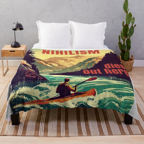 Item preview, Nihilism Dies Out Here Kayaking designed and sold by Esskay Designs.