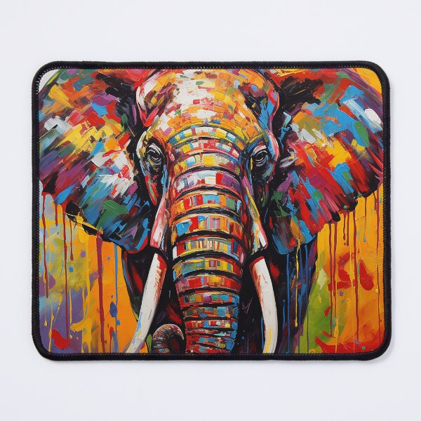 Item preview, Elephant Paint Drip designed and sold by MilesAI.