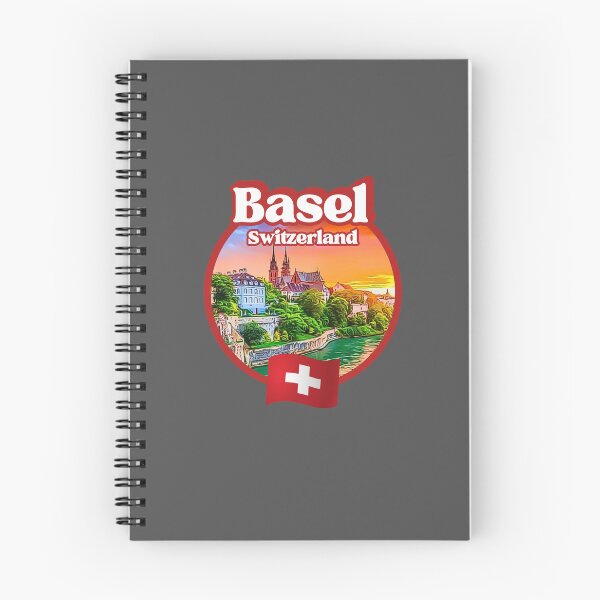 Item preview, Basel Swiss Old Town Holidays SW, Switzerland Tourist badge, Things to see and do in Basel, CH Swiss dad, mom, grandpa or grandma from Basel, Helvetia Swiss Alps wasserfallen, Souvenir I Love Basel designed and sold by SwissCalibre.